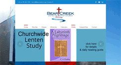 Desktop Screenshot of bearcreekumc.org